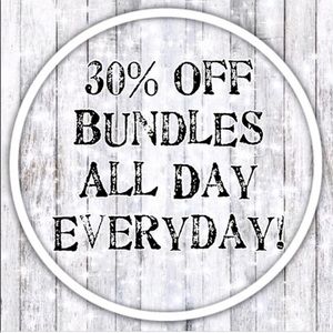 Bundle and Save 30%!!!!